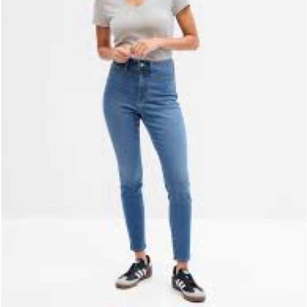 GAP High Rise Jean Leggings Medium Wash